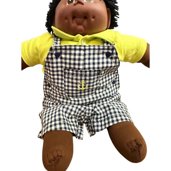Vintage Cabbage Patch Doll African American 1980s 1984 MN Thomas With Clothes - Picture 2 of 9